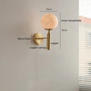 Helnys Moon Jupiter Copper Wall Lamp - Modern Nordic Home Decor