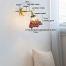 Helnys Glass Up Down Rotate LED Wall Lamp - Modern Nordic Colorful Light