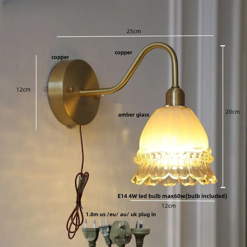 Helnys Pink Jellyfish Class LED Wall Lamp - Nordic Modern Design