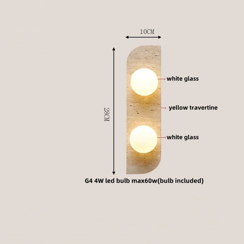Nordic Modern Helnys Wood Canopy LED Wall Lights Iron Bedside Lamp