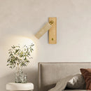 Helnys Copper LED Wall Lamp - Modern Nordic Design with Yellow Travertine & Wood