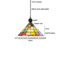 Helnys Clear Glass LED Pendant Lampshade, Ideal for Kids' Bedroom and Living Room Decor