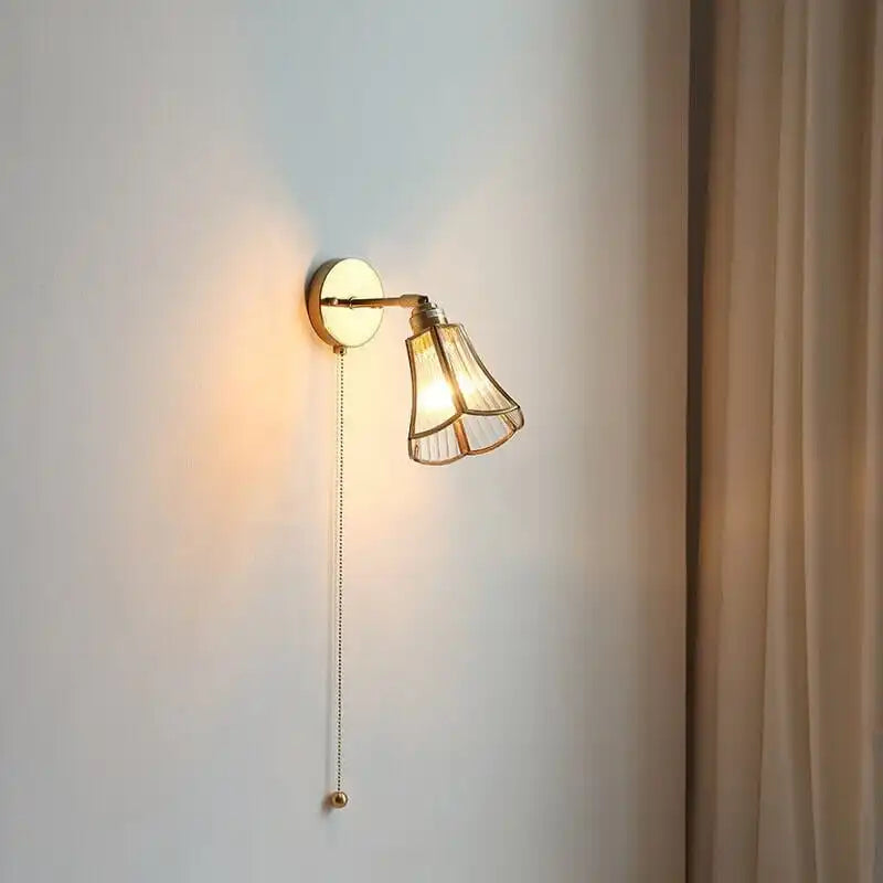 Helnys Green Glass Pendant Light for Bedroom, Dinning, Living Room