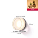 Helnys Nordic LED Wall Light Acrylic Lampshade for Bathroom Mirror Living Room