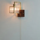 Helnys Rotatable Brass LED Wall Lights Nordic Modern Stair Light