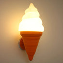 Helnys Ice Cream LED Wall Lamp: Modern Carton Design for Children Room, Bar