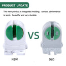 Helnys T5 Base Socket Lamp Holder 10pcs