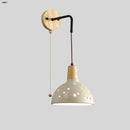 Helnys Adjustable Wall Light with Pull Chain Switch - Nordic Modern Design