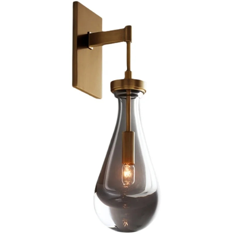 Helnys Water Droplet Crystal LED Wall Light - Nordic Wandlamp