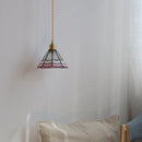 Helnys Glass Lampshade Chandelier LED Pendant Lighting