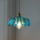 Helnys Big Glass Pendant Lights for Bedroom Dinning Living Room