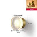 Helnys Nordic LED Wall Light Acrylic Lampshade for Bathroom Mirror Living Room