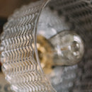 Helnys Glass LED Pendant Light with Copper Socket - Nordic Modern Home Decor