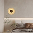 Helnys Round Stone LED Wall Sconce Nordic Modern Stair Light Fixture