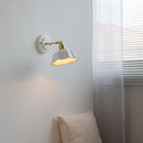 Helnys Ceramic LED Wall Light with Copper Arm for Modern Home Décor