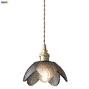 Helnys Nordic Flower Glass LED Pendant Lights for Dining Living Kitchen Room