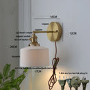 Helnys Adjustable LED Wall Sconce with Pull Chain Switch