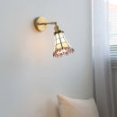 Helnys Nordic LED Wall Light White Pink Glass Flower Kitchen Stair Bathroom Lamp