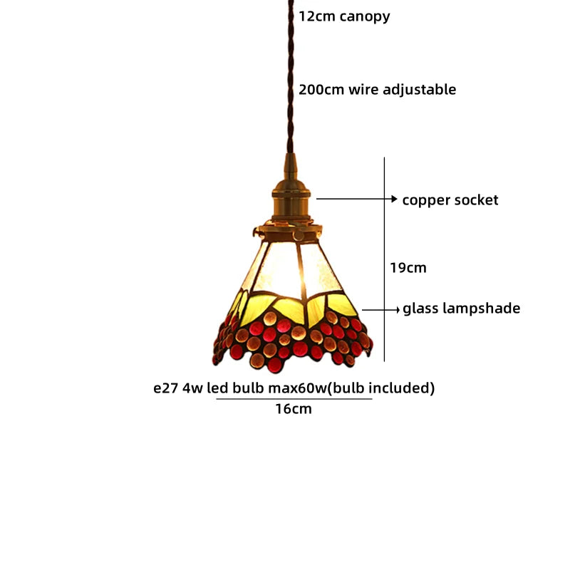 Helnys White Glass Pendant Light for Bedroom Living Dining Room