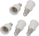 Helnys E14 to B22 LED Bulb Adapter Converter Socket