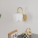 Helnys Iron LED Wall Sconce Pull Chain Switch Stair Light - Modern Nordic Art Design