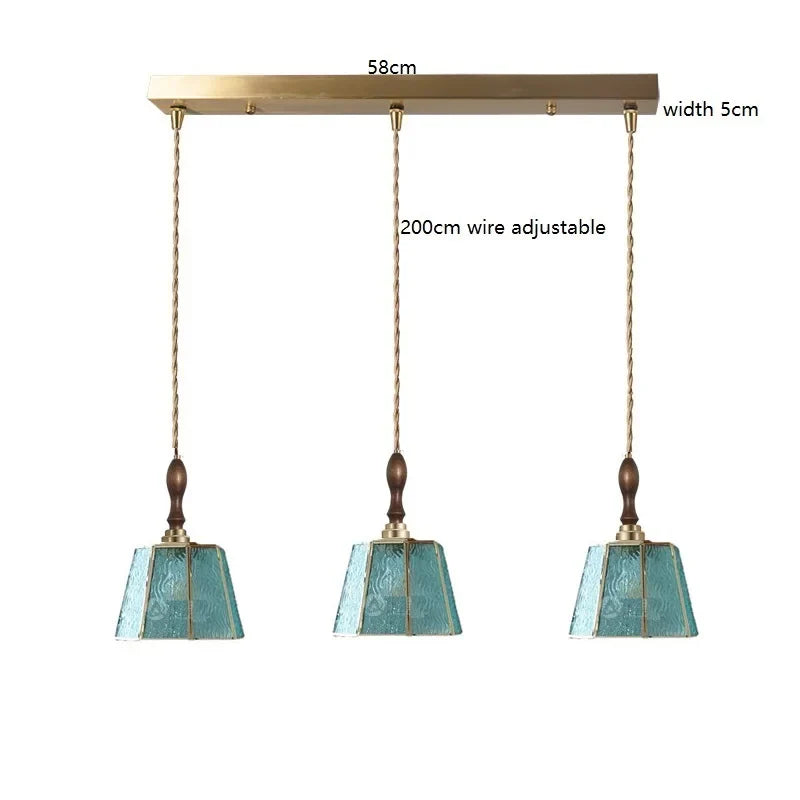 Helnys Nordic Glass LED Pendant Lights - Modern Indoor Decor Fixture