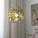 Helnys Vintage Loft Glass LED Pendant Light - Adjustable Hanging Lamp