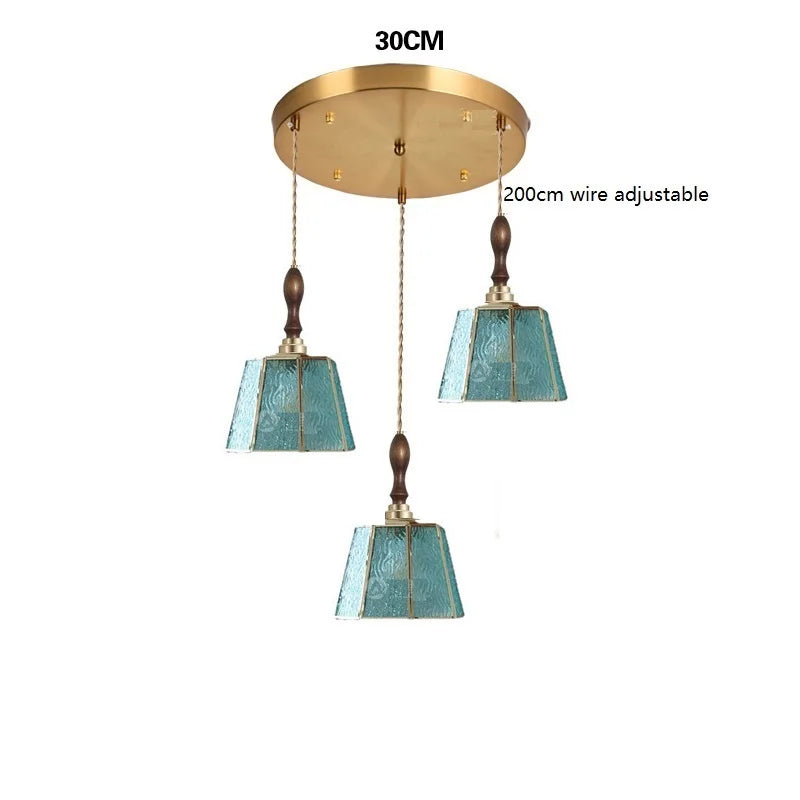 Helnys Nordic Glass LED Pendant Lights - Modern Indoor Decor Fixture