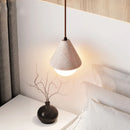 Helnys White Glass LED Pendant Light Fixture Nordic Modern Hanging Lamp
