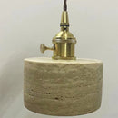 Helnys Yellow Cave LED Pendant Light - Modern Nordic Copper Socket Hanglamp