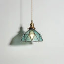 Helnys Amber Glass LED Pendant Chandelier