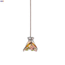 Helnys Tiffany Style Glass LED Pendant Lights for Dining Kitchen Restaurant