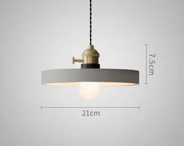 Helnys Blue Glass Pendant Lights for Bedroom Dinning Living Room