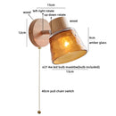 Helnys Ceramic LED Wall Sconce Lamps | Japanese Style Indoor Art Wall Lights