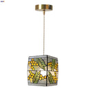 Helnys Vintage Loft Glass LED Pendant Light - Adjustable Hanging Lamp