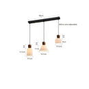 Helnys Walnut Ceramic LED Pendant Lights - Modern Nordic Style for Home & Commercial Lighting