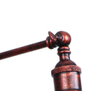 Helnys Rustic LED Wall Lamp 2 Heads Vintage Iron Industrial Style Light