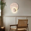 Helnys Modern Stone LED Wall Sconce for Hallway & Stairs