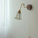Helnys Copper Rotate Arm LED Wall Light - Nordic Modern Design