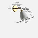 Helnys LED Wall Lights Pull Chain Switch Bedroom Bedside Lamp