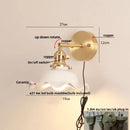 Helnys Adjustable LED Wall Sconce Lamp - Nordic Modern Design