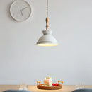 Helnys Ceramic Shade LED Pendant Light Modern Nordic Decor Chandelier