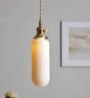 Helnys Glass Pendant Lights for Bedroom Dinning Living Room