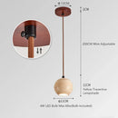 Helnys Vintage Yellow Travertine LED Pendant Light Chandelier Bar Cafe Hanging Lamp