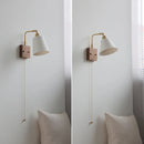Helnys LED Ceramic Wall Light Fixture Modern Nordic Decor Bedside Lamp