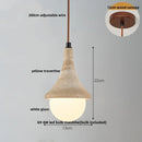 Helnys Wood Canopy LED Pendant Lights - Japanese Style Hang Lamp