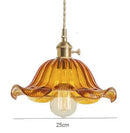 Helnys Big Glass Pendant Lights for Bedroom Dinning Living Room