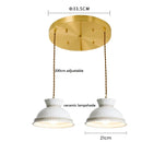 Helnys Butterfly Ceramic Copper LED Pendant Lamp, Nordic Modern Hanglamp for Home Indoor Decor