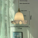 Nordic Flower Glass Pendant Lights by Helnys - Adjustable 2m Wire Length