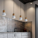 Nordic LED Pendant Lamp by Helnys - Modern Cement Hanging Light
